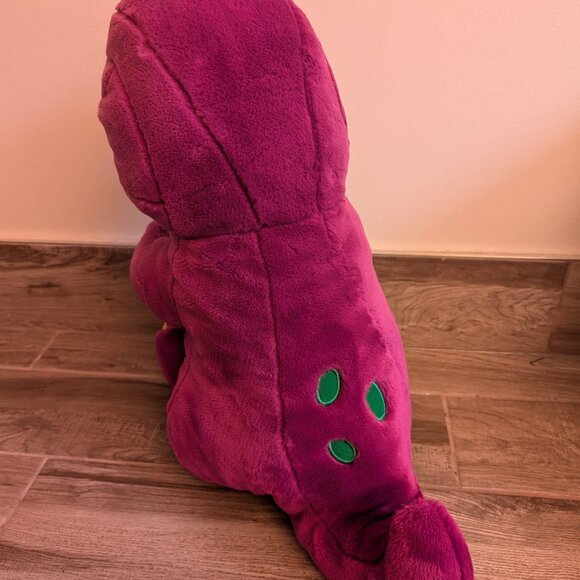 Vintage Lyons 26” Jumbo BARNEY The Purple Dinosaur 1993 Plush - RARE - Picture 6 of 8